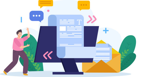 科学文章平背景图片下载