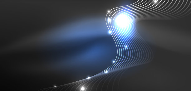 抽象背景霓虹波高科技设计图片下载