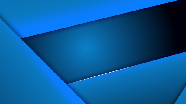 闪亮发光的几何线条和形状的背景。豪华金属多边形技术bg。无尽的未来企业技术bg。简单的简约。图片下载