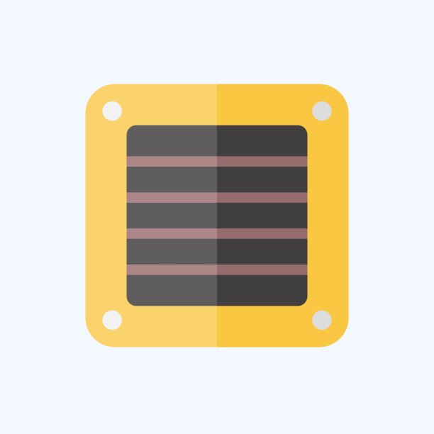 图标窗口风扇。与空调有关的符号。平的风格。简单的设计可编辑。简单的说明图片下载