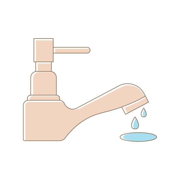 协会和象征。水龙头，水混合器。以生态为主题的应用程序和站点图标。图片下载