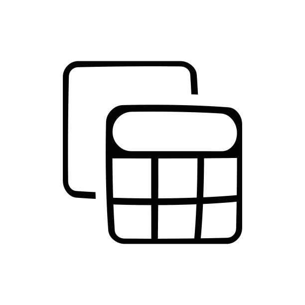 商业现代细线图标。隔离标志的轮廓。手机和网页。图片下载