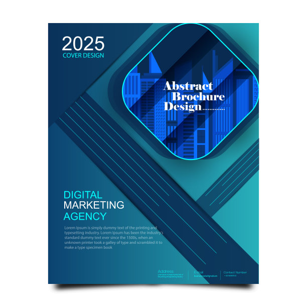 摘要封面设计模板的小册子，传单，杂志，年度报告，和演示图片下载