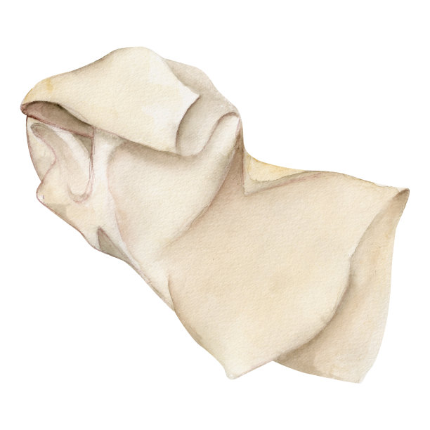 手绘水彩画片，自然米色，为业余爱好，手工制作，量身定做。插图孤立对象在白色背景。商店标志，印刷品，网站，名片，小册子图片下载