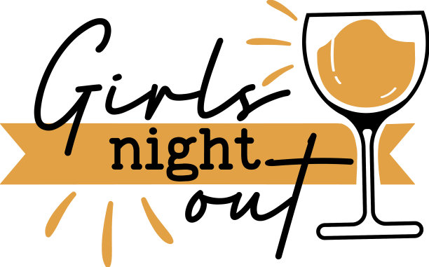 单身女子手绘动机字图片下载