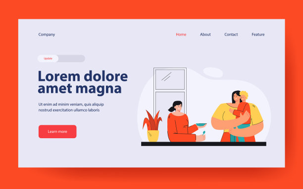 两名妇女正在喂孩子图片下载