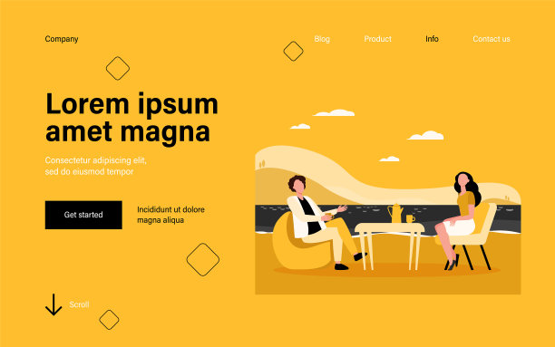 夫妇在咖啡馆里喝茶图片下载