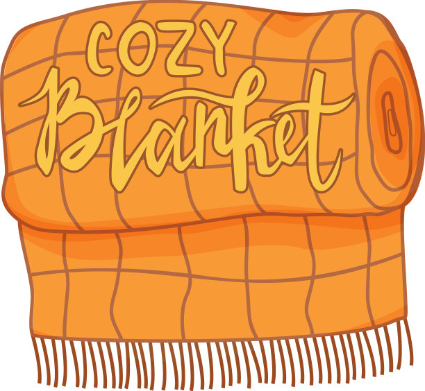 手绘保暖毯图片下载