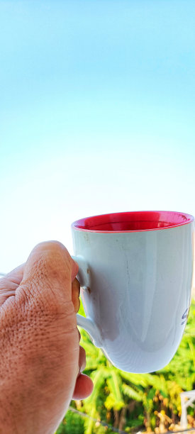 早上喝咖啡图片下载