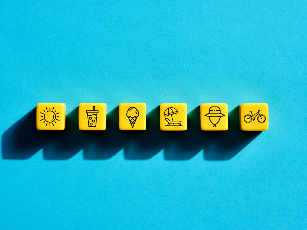 暑假和玩乐。旅行、放松和度假。图片下载