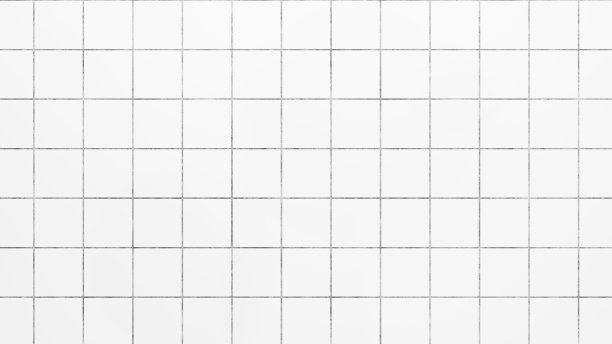 白色瓷砖背景，瓷砖地板和墙壁背景的设计和演示，白色水平瓷砖墙图片下载