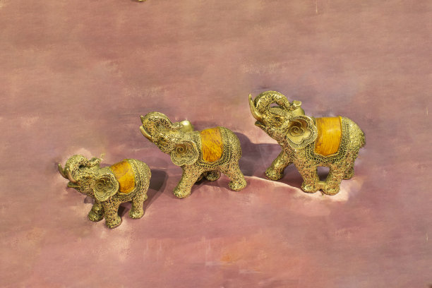 装饰性大象雕像图片下载