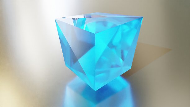 抽象立方体变形图片下载