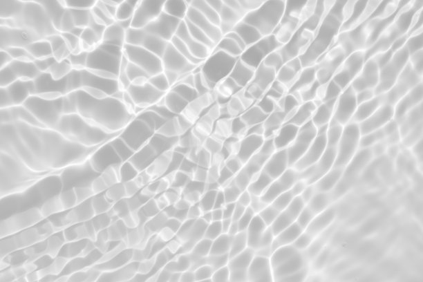 抽象白色透明水影表面纹理自然波纹背景图片下载