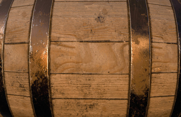 啤酒桶的质感。图片下载