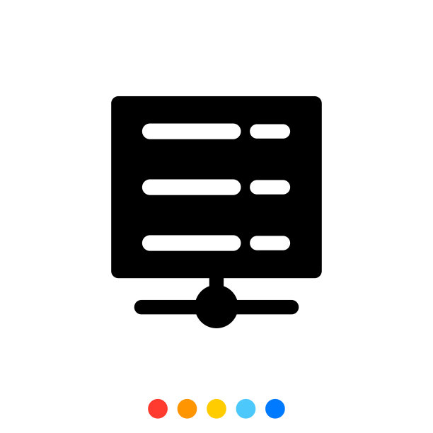 塔服务器机架图标，矢量。图片下载