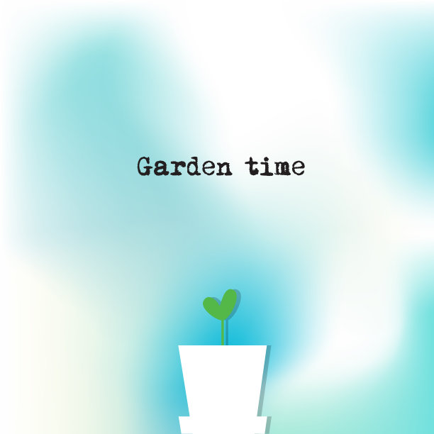 花园时光背景图片下载