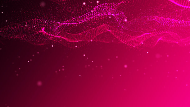 散焦和抽象的背景与波浪和亮点图片下载