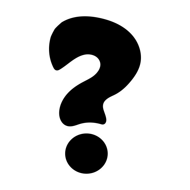 问号图标。矢量插图隔离在白色背景上。图片下载