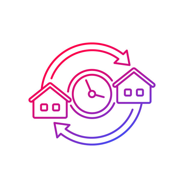 快速移除，移动在新房子线图标图片下载