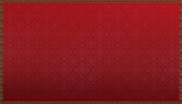 祝大家2024年春节快乐。东方模板红色背景与红色图案和金色框架，矢量亚洲艺术风格的背景拍摄为中秋节产品介绍图片下载