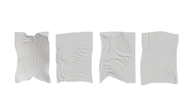 最小织物图案几何图案抽象背景三维渲染插图。图片下载