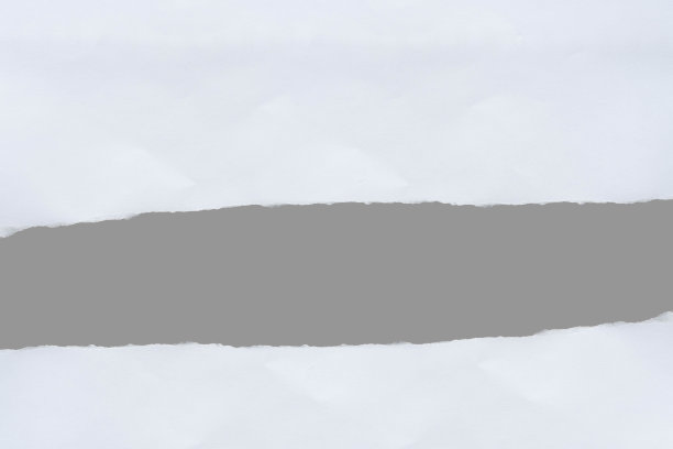 再生纸工艺贴在白色背景上。白纸撕破或撕破的纸片孤立在白色背景上，白色撕破的笔记，撕破的纸边缘为背景。图片下载