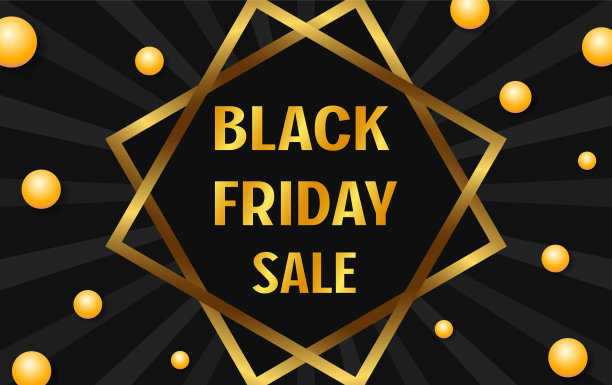 节日抽象广告黑暗矢量插图背景黑色星期五销售图片下载