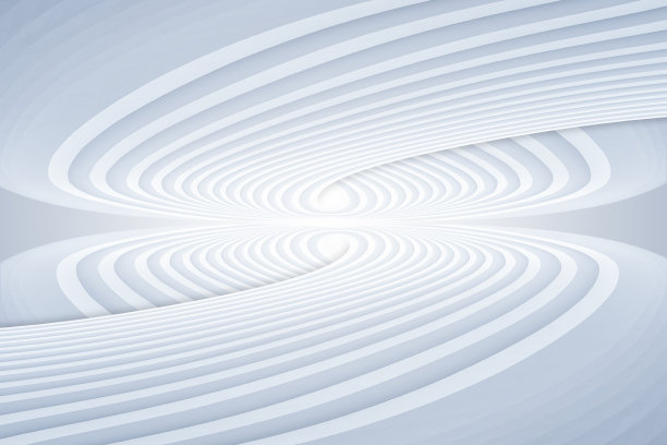 白螺旋未来建筑人工空间背景三维渲染图片下载