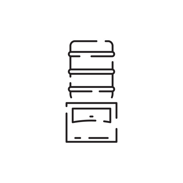 图标行水。滴液体饮料。净化，污染，健康矢量象形图隔离在白色背景上图片下载