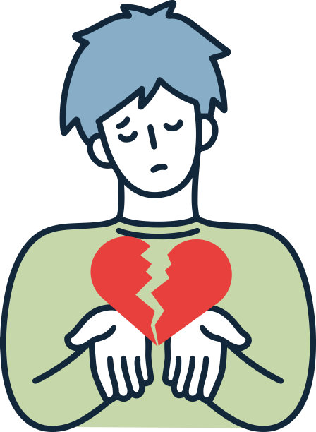 心碎了，心碎了，有心的人简单图解图片下载