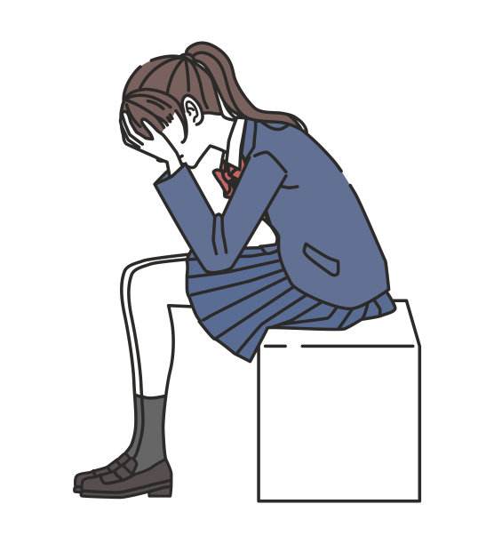女高中生抑郁图片下载