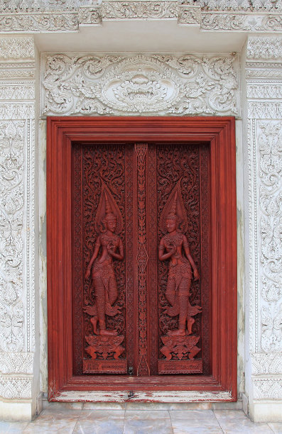 有图案的门图片下载