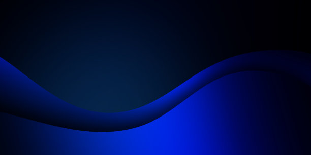 蓝色背景上抽象的蓝色波浪图片下载