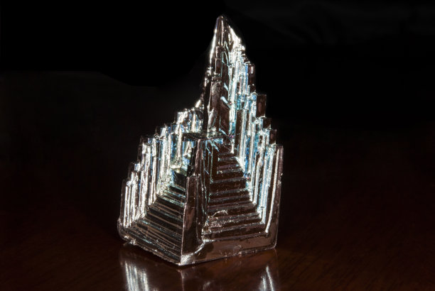 纯铋的结晶图片下载