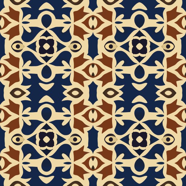 无缝花纹复古复古风格90年代波希米亚部落民族蜡染花纹无缝。图片下载