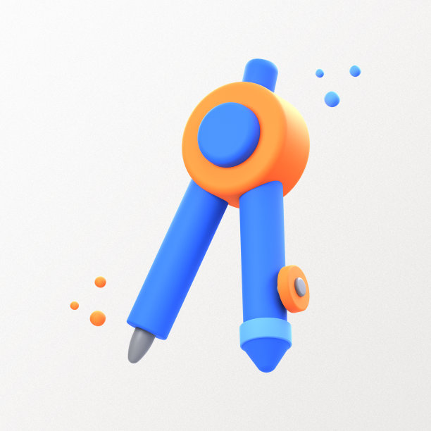 三维绘制罗盘插图渲染绘制罗盘图标设计。完美的创建准确的圆圈和弧在您的艺术品和技术图纸。解锁精度和创造力与我们精心制作的绘图指南针设计。图片下载