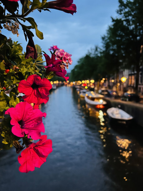 阿姆斯特丹运河图片下载