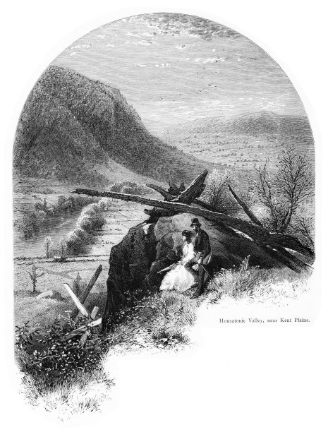 美国康涅狄格肯特平原附近的胡萨托尼克山谷图片下载