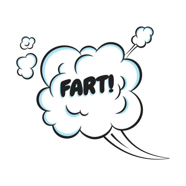 闻波普艺术漫画书卡通屁云平面风格设计矢量插图集。图片下载