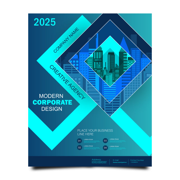 公司书籍封面设计模板在A4图片下载