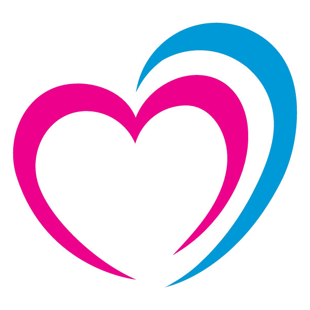 爱的关怀标志矢量图标插图图片下载