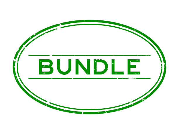 grunge风格绿色捆绑字椭圆形橡胶印章在白色的背景图片下载