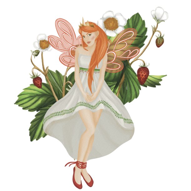 野草莓仙子图片下载