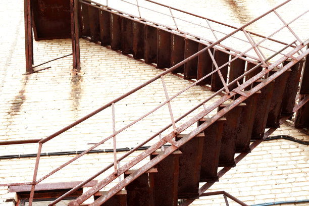 旧消防梯图片下载