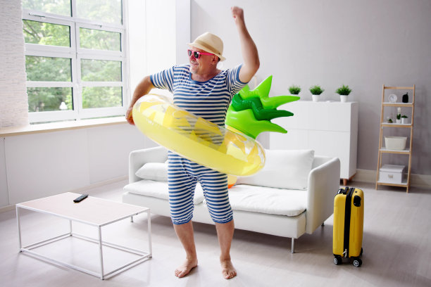 夏季旅游，海滩度假图片下载