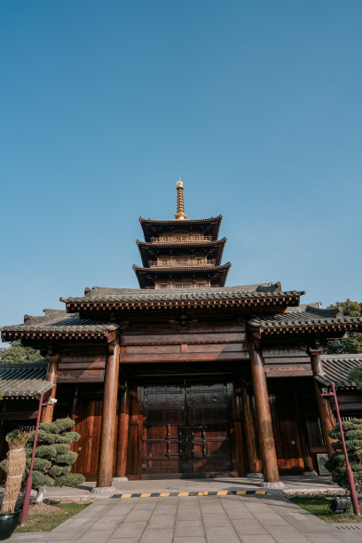 中国上海罗店宝山寺图片下载