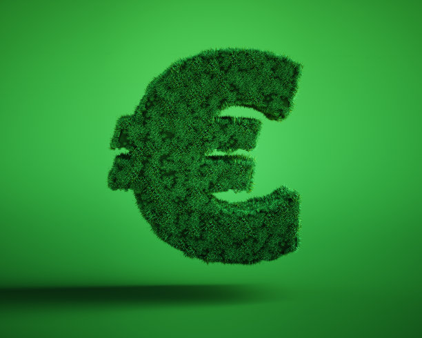 欧元标志覆盖着草图片下载