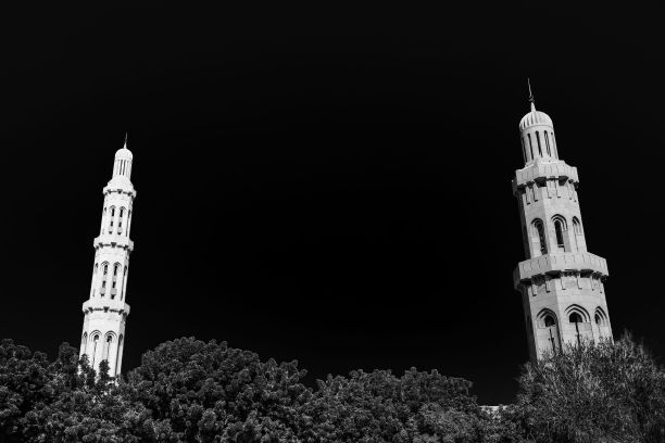 苏丹卡布斯大清真寺，阿曼，中东，亚洲图片下载