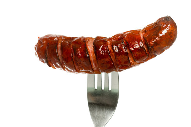 用叉子烤香肠图片下载